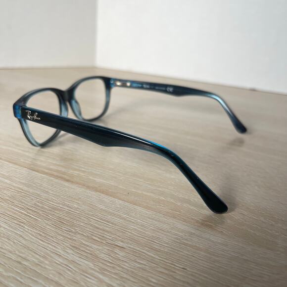 Ray-Ban RB1555 3667 Youth Eyeglasses Clear Blue Frames Only 48-16-130 - Picture 7 of 8